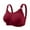 Wine, variant on Aofany Women's Seamless Wireless Everyday Bras Comfortable Full Coverage Wire Free Bralettes Lightly Lined Bra with Soft Support, 36B/C-44B/C
