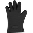 thumbnail image 2 of 1 Count Solid-Color Heart-Shaped Silicone Glove, Kitchen Cooking/Barbecue/Oven Gloves(Black), 2 of 3