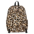 thumbnail image 5 of No Boundaries Women's 17" Dome Backpack, Leopard with Bows, 5 of 5