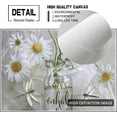 thumbnail image 2 of Bathroom Decor Wall Art Dragonfly Daisy flowers Canvas Modern Floral Painting Giclee Matte Prints Home Decor For Bedroom Living Room Bathroom Kitchen 12x16 Inch, 2 of 6