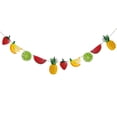 thumbnail image 1 of KAKOWELY Preciosas banderas con temática de frutas de verano con purpurina para fiestas, baby shower, cumpleaños, fiestas, suministros y decoraciones., 1 of 4