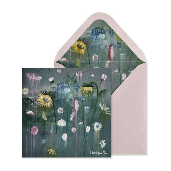 NIQUEA.D, Scatter Floral Blank Card