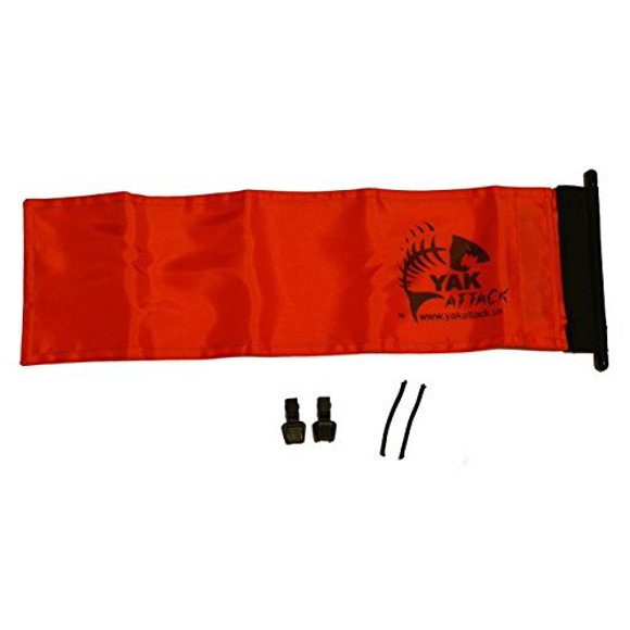 Yakattack 6 X 18 Orange ProGlo Flag Kit