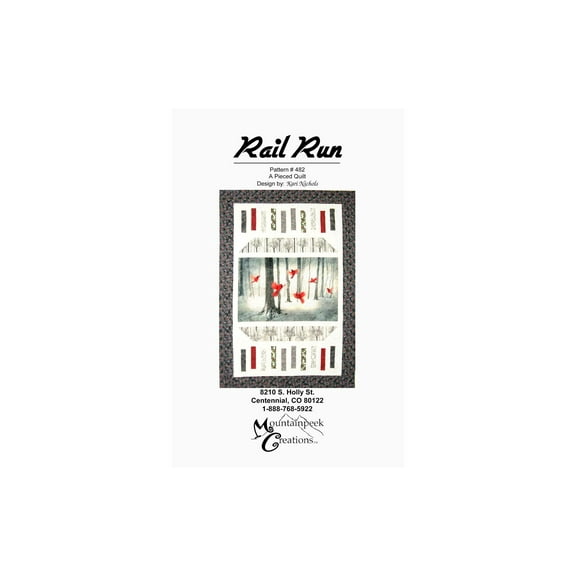 Mountainpeek Creations Rail Run Quilt Pattern