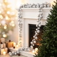 thumbnail image 4 of WDOBM Christmas Tree Decorations, 1.9m Christmas Ball Vine Garland Plastic Hanging Festive Decor, Christmas Ornaments Set, Christmas Tree Balls for Holiday Party Decorations, 4 of 6