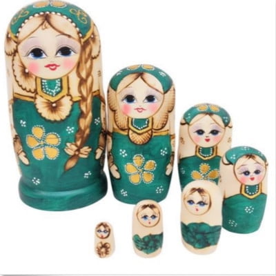 christmas babushka dolls