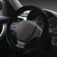 thumbnail image 1 of Taotanxi Clearance Sale Save More！ Steering Wheel Cover Crystal Velvet Flat Bottom Round Universal Handlebar Cover, 1 of 2
