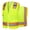 Green, variant on ProtectX High Visibility Reflective Safety Vest for Men Women Hi Vis Work Construction Vest with Pockets Class 2 Neon Green Medium