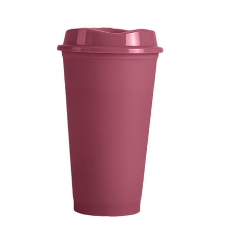 

16oz Thermoplastic Cup Pp Color Changing Cup Cartoon Milk Tea Coffee Color Changing Cup Cups Tumblers Cups Reusable Vintage Coffee Mug Cup Stoneware Drinking Glasses with Handle Goblets Glassware