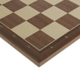 thumbnail image 5 of Walnut and Sycamore Wooden Chess Board with Algebraic Notation - 19.75 in., 5 of 6