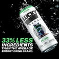 thumbnail image 5 of Lucky Energy Sugar Free Energy Drinks, OG Luck, 16oz Cans (12-Pack) Healthy, Zero Sugar Energy Drink with Maca, Ginseng, Beta-Alanine, Taurine & 200mg Caffeine, 5 of 6
