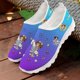 thumbnail image 1 of Nuevos zapatos de enfermera de dibujos animados de moda para mujeres, zapatos de malla de aire sin cordones para estudiantes de medicina, zapatillas de verano transpirables antideslizantes, zapatos pa, 1 of 5