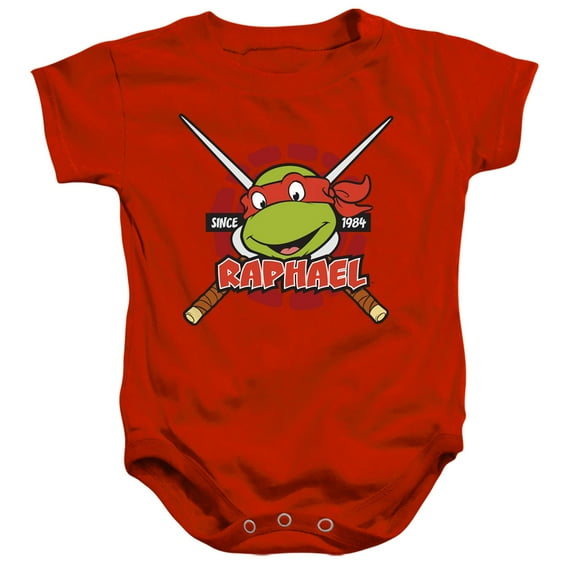 TMNT Teenage Mutant Ninja Turtles Raphael Since 1984 Unisex Infant Snap Suit for Baby