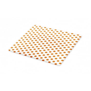 Honeycomb Cutting Board, Simplistic Composition of Beehives Cartoon Style Illustration, Decorative Tempered Glass Cutting and Serving Board, in 3 Sizes, by Ambesonne