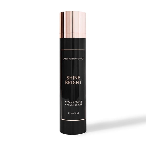 Beachwaver Shine Bright Vegan Keratin   Argan Serum, 1.7 oz