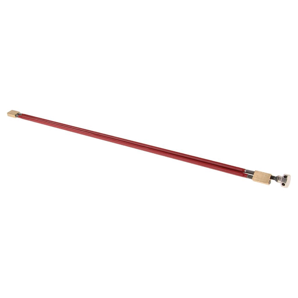 LeeQinersw Two Way Two Action Adjustable Truss Rod Brass Head for Guitar Mandolin 456mm