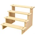 thumbnail image 2 of Soporte de exposición de madera Farmhouse Cupcake Stand para joyería Figuras de caramelo de pie, 2 of 8