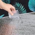 thumbnail image 6 of 58 x 58 Inch Round Picnic Mat, Waterproof Sandproof Foldable Compact Beach Blanket for Grass, Park, Outdoor Camping Floresta Tropical, 6 of 9