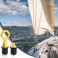 thumbnail image 5 of 4 Pcs Bouchons de Bateau 1.25 Pouces avec Poignée en Laiton, Accessoires de Kayaks en Acier Inoxydable, 5 of 5
