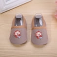 thumbnail image 3 of Generic Toddlers Socks Boys Girls Non Slip Summer Print Breathable First Walkers Floor Soft Socks Shoes for Crew Socks Fashion Comfortable Ankle Sock ﻿(3-4 Years,Coffee), 3 of 5