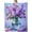 Floral Lilac, variant on Colorful Violin Throw Blanket Gifts, Soft Cozy Fleece Blanket with Vibrant Musical Instrument Print, Blanket for Couch Bed Sofa, Perfect for Music Lovers and Artistic Decor, 40x50 in