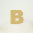 thumbnail image 1 of Package of 1, 12 Inch X 3/4" Thickness MDF Letter B in The Arial Font, Thick, Upper Case for Art & Craft Project, Made in USA, 1 of 4