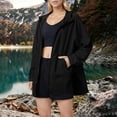 thumbnail image 6 of Fancifize Womens Lightweight Jackets Sun Protection Casual Jacket Long Sleeve Zip Up Breathable Outwear Spring Summer Clothes with Pockets, 6 of 6
