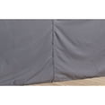 thumbnail image 6 of Sojag Grey Curtains For Verona Gazebo, 10 Ft. X 14 Ft., Polyester, Outdoor Shades, 6 of 6
