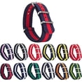 thumbnail image 1 of Nato Strap Premium Ballistic Unisex Nylon Watch Strap 20mm, 1 of 7