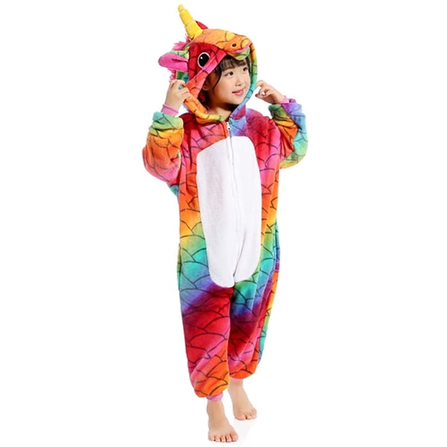 Pijama de unicornio unisex para niños Disfraz de mono de Halloween para niños Xemadio CJWUS-1170