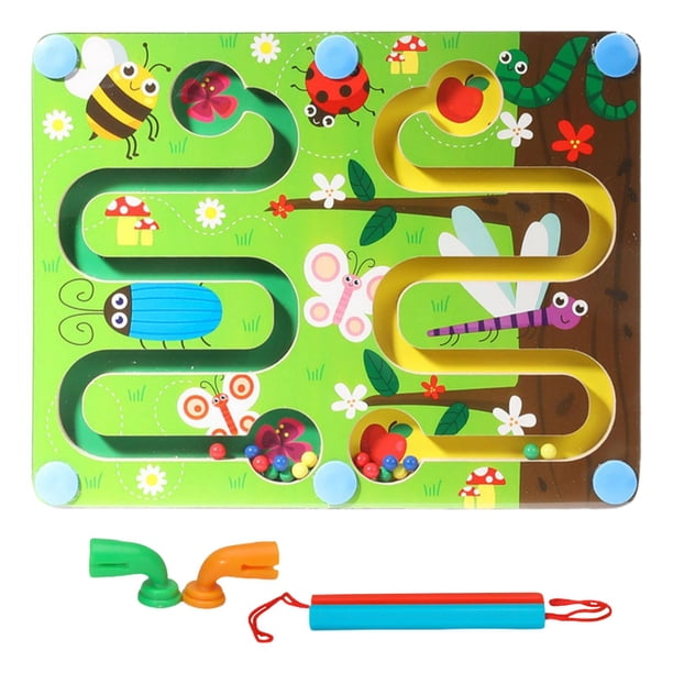 Maze Puzzle de Rompecabezas de de Tablero de Laberinto para Niño C