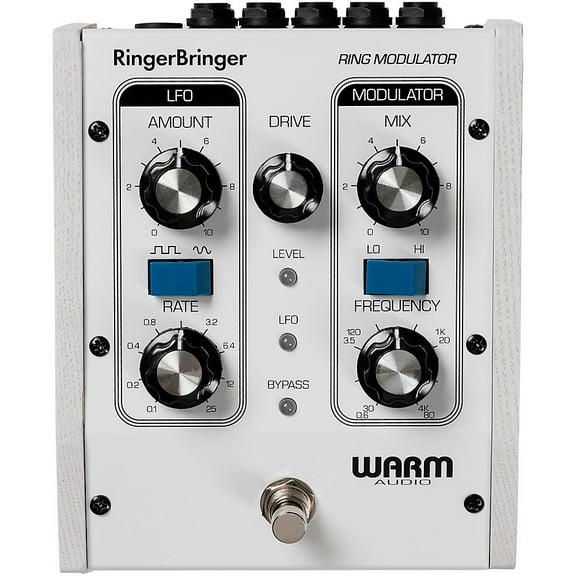 Warm Audio RingerBringer Ring Modulator Effects Pedal Limited Edition White
