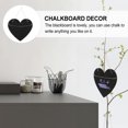 thumbnail image 2 of Eease 2pcs Chalkboard Sign Erasable Message Board Blackboard Home Decor Craft, 2 of 6