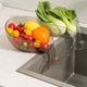 thumbnail image 3 of Escurridor para Frutas y Verduras Cateissary Práctico y Conveniente Filtro de Cocina Resistente Negro Transparente, 3 of 6