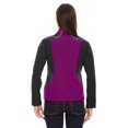 thumbnail image 3 of North End Men's Color-Block Printed Soft Shell Jacket, Raspberry, 3X, 3 of 3