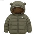 thumbnail image 2 of Liyamei Kids Hooded Padded Jacket with Lining for Winter Warm Outdoor Play Size 2-3 Years, 2 of 7