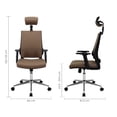 thumbnail image 2 of Mundo In Silla de Oficina Ejecutiva Lugo con Cabecera y Soporte Lumbar Mundo In  Lugo, 2 of 3