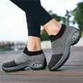 thumbnail image 4 of Tvtaop Womens Wedge Platform Shoes Comfortable Walking Shoes Breathable Knit Ladies Workout Sneakers Casual Sock Shoes, 4 of 9