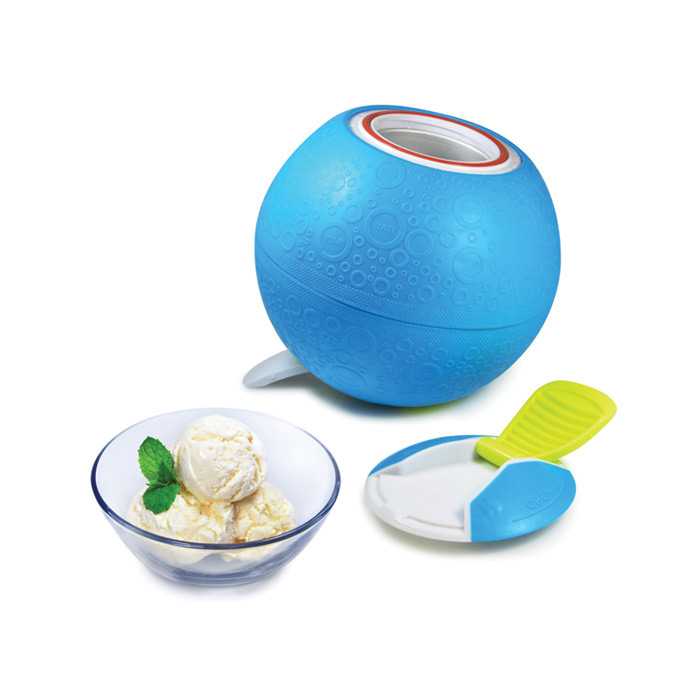 Yay Labs By UCO SoftShell Ice Cream Ball Raspberry Red Pint Size