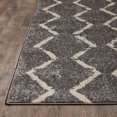 thumbnail image 3 of Loomaknoti Kissandrah Brynder 9' x 12' Brown Geometric Indoor Area Rug, 3 of 9