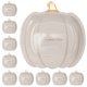 thumbnail image 1 of ColoMX Platos de calabaza de la fiesta de Halloween de 30 piezas Placas de cena de la fiesta de calabaza Placas desechables para el hogar, 1 of 6