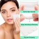 thumbnail image 4 of Discos de algodón para maquillaje, discos desmaquillantes faciales para ojos, disco cuadrado de algodón natural premium, 4 of 5