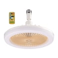 thumbnail image 2 of Ventiladores de Techo con Luces,Luz de Ventilador de Techo con control remoto de luces,Lámpara de Ventilador LED E27 para habitación de Dormitorio Sunnimix Luz de ventilador de techo, 2 of 7