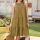thumbnail image 3 of Camisola de Encaje para Mujer, Color Amarillo Verdoso, Talla XXL, 3 of 5