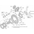 thumbnail image 3 of Wilwood Forged Dynalite Front Kit 11.00in Drilled 1965-1969 Mustang Disc & Drum Spindle, 3 of 6