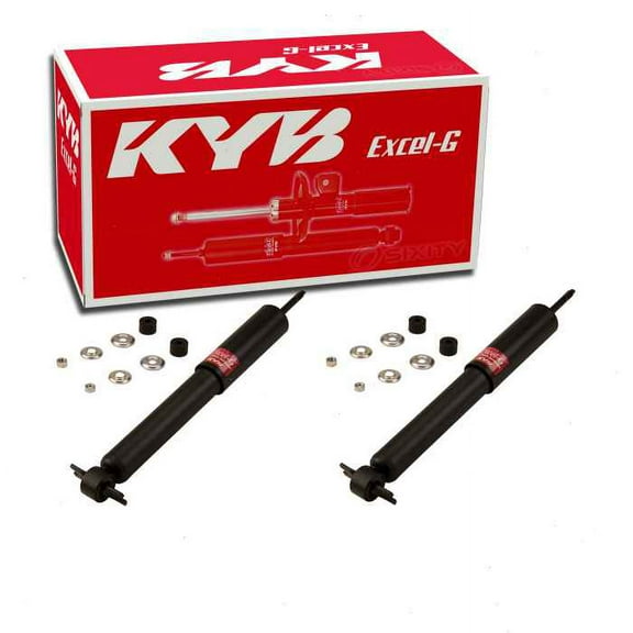 2 pc Front Shock Absorbers compatible with Toyota Pickup 2.4L L4 1984-1995