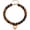 Amber, variant on Colorful Chunky Beaded Necklaces for Women Trendy Boho Beach Summer Statement Necklace Cute Large Heart Pendant Fashion Big Resin Beads Choker Necklace Y2K Vacation Jewelry Gift for Women