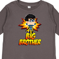thumbnail image 4 of Inktastic Big Brother Superhero Boys Long Sleeve Toddler T-Shirt, 4 of 5