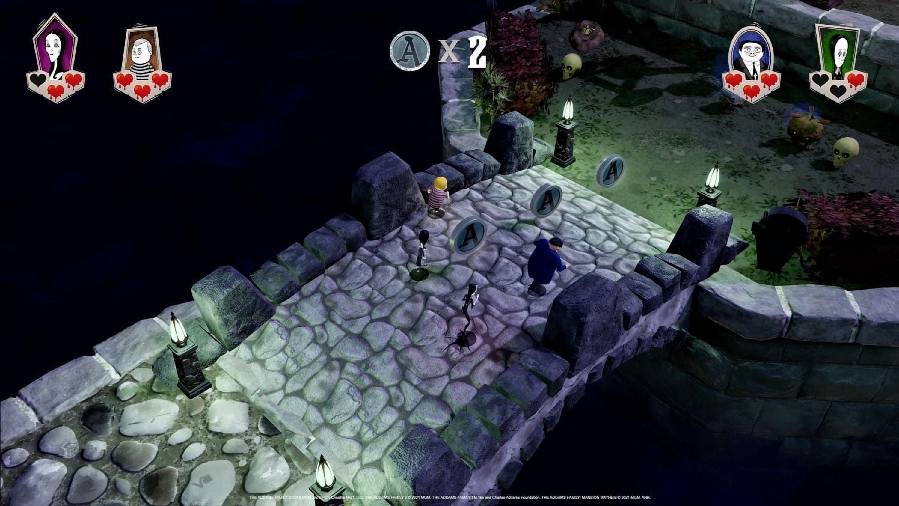 Jeu vidéo The Addams Family: Mansion Mayhem pour Xbox One