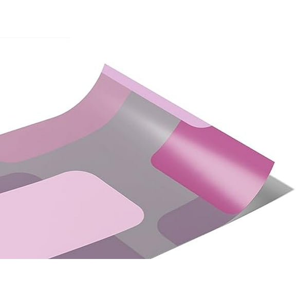 Rwraps Purple Abstract Daphne Blake Gloss Vinyl Film Wrap 59in x 6in Vinyl Vehicle Car Film Sheet